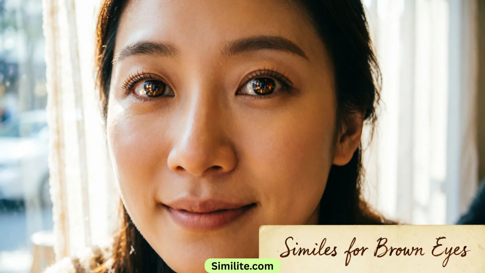 Similes for Brown Eyes