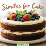 Similes for Cake