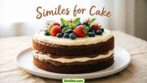 Similes for Cake