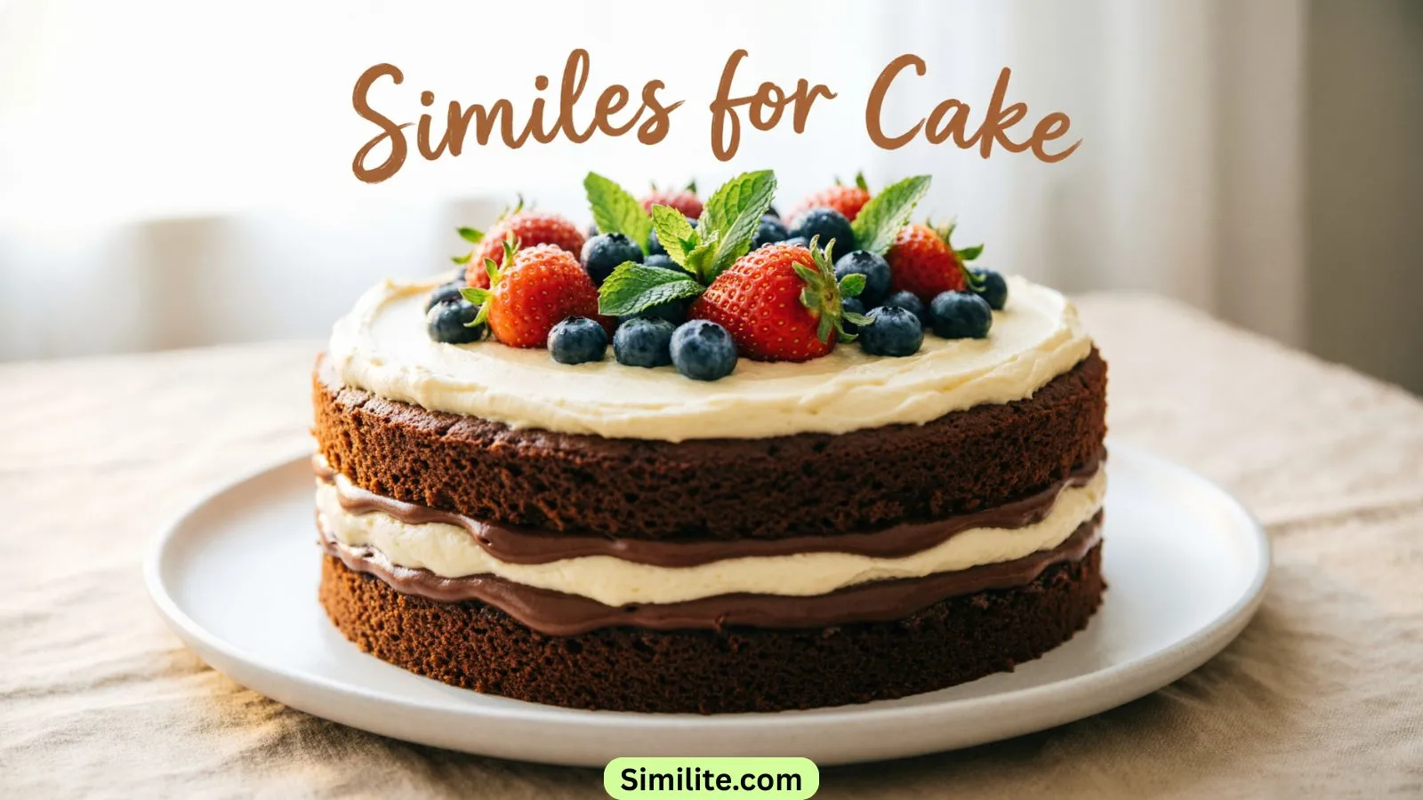 Similes for Cake