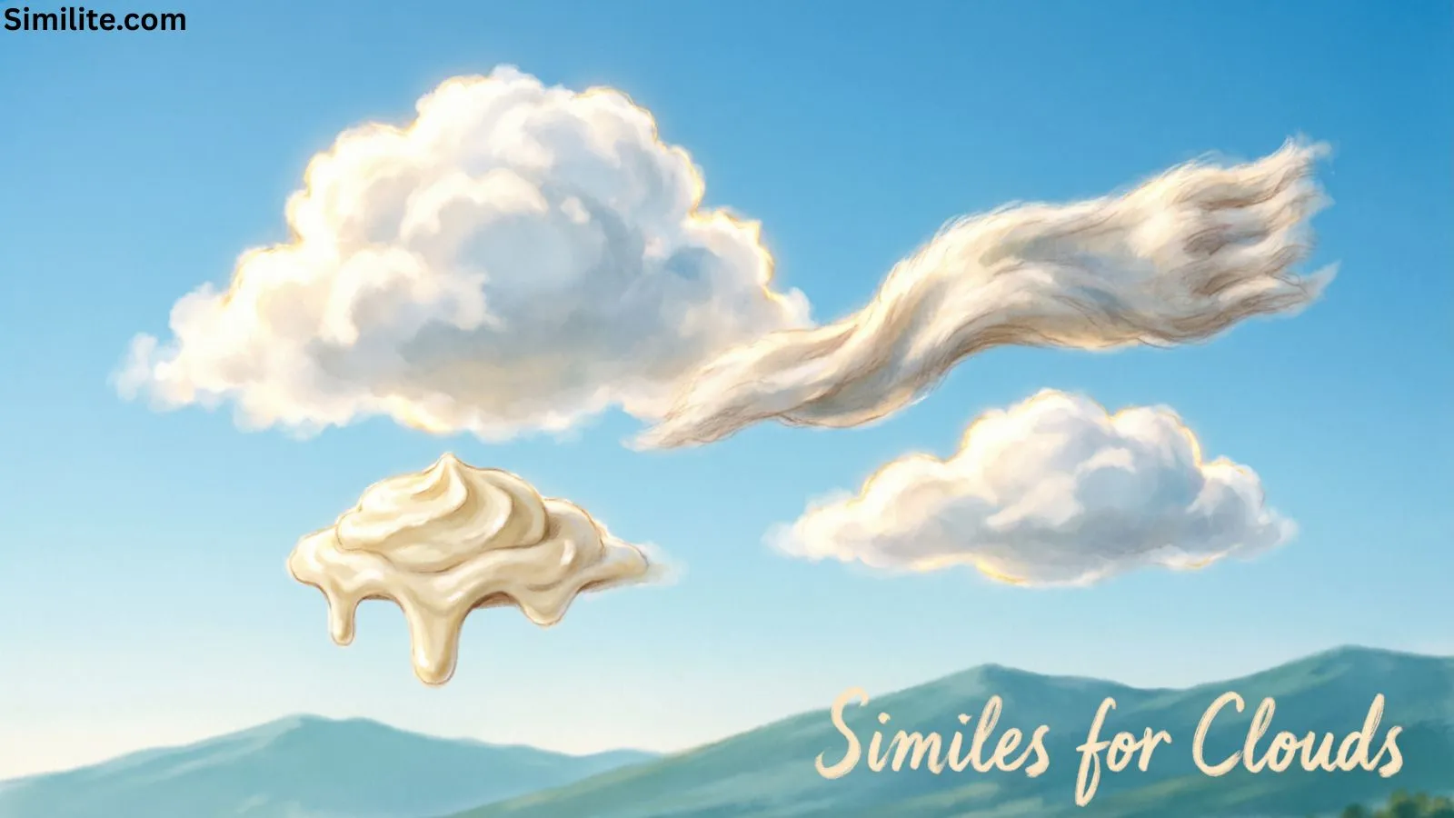Similes for Clouds