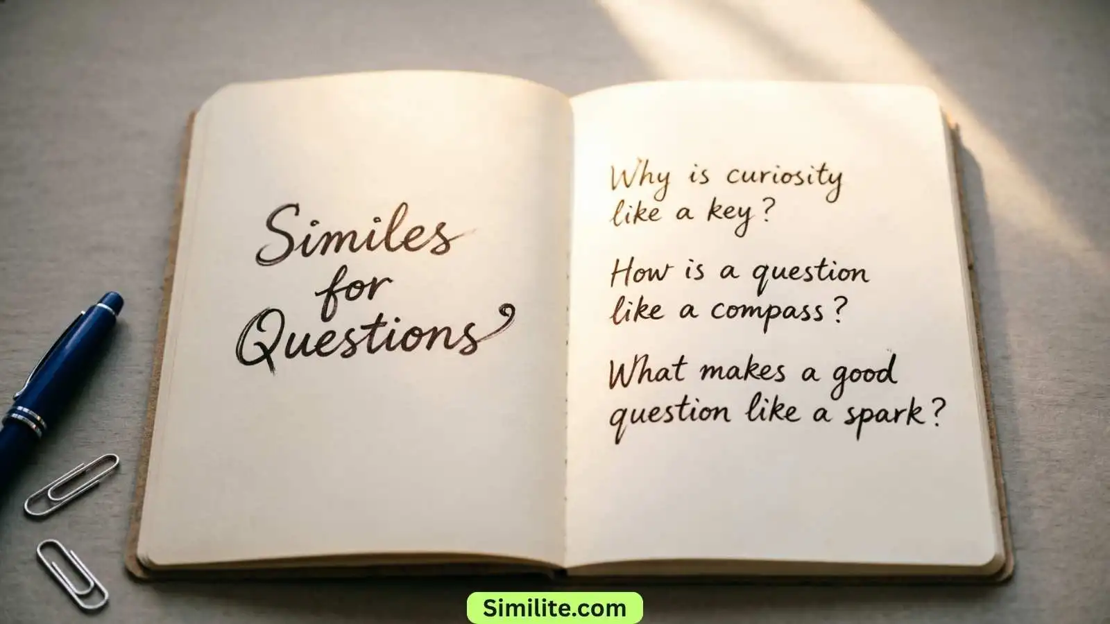 Similes for Questions