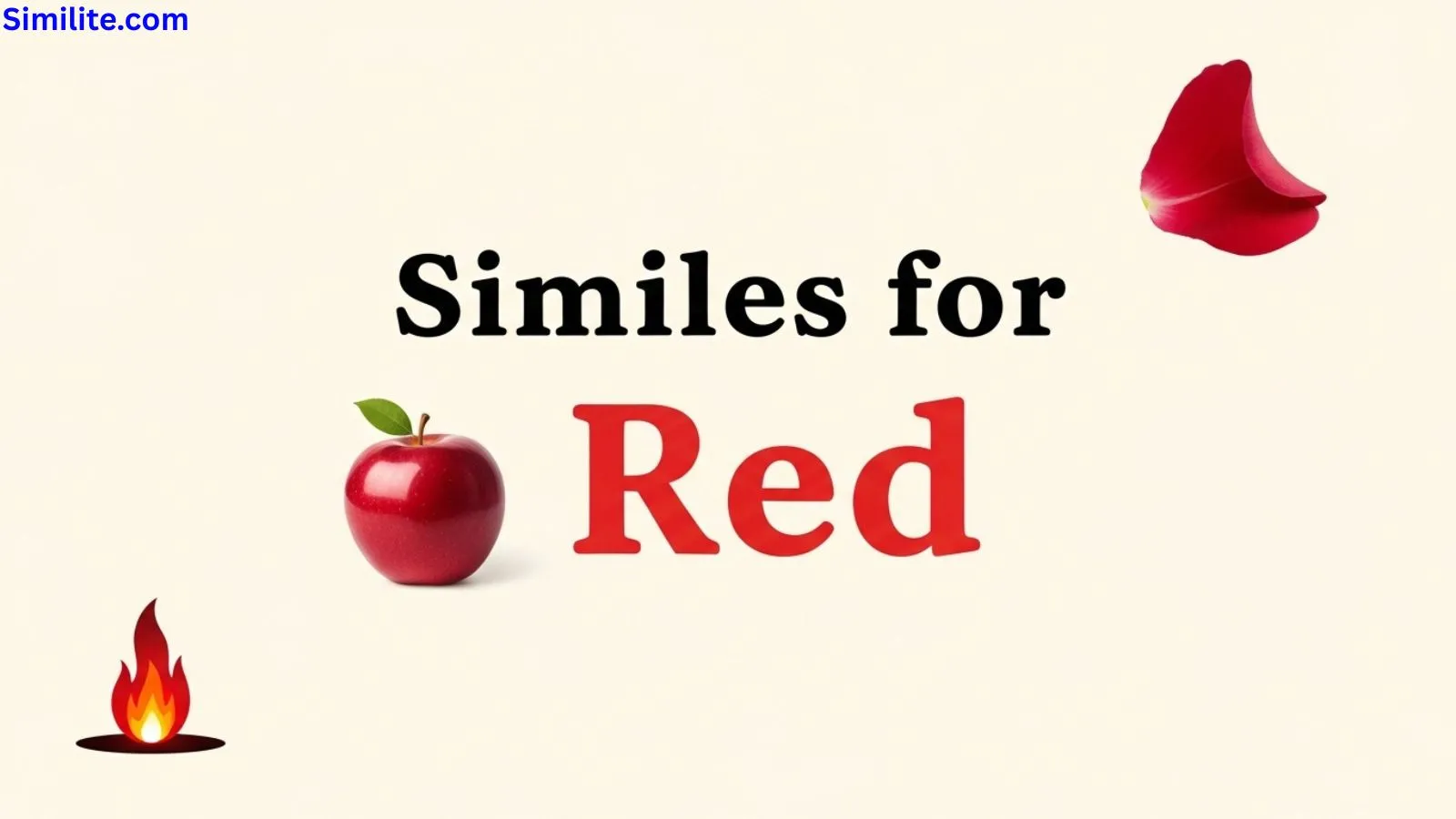 Similes for Red