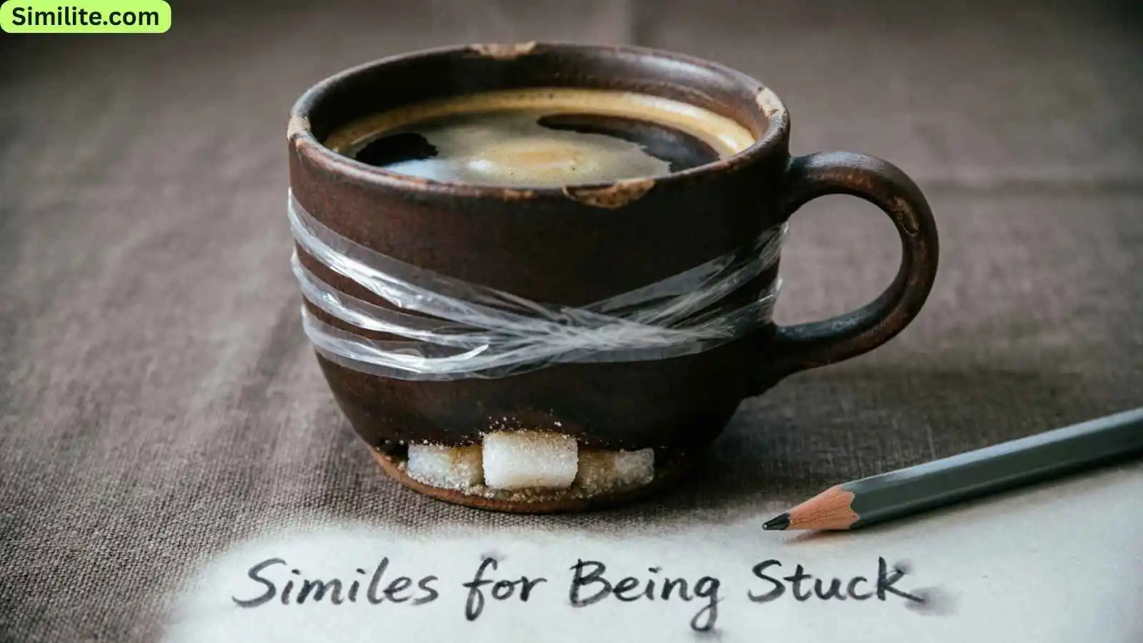 Similes for Being Stuck