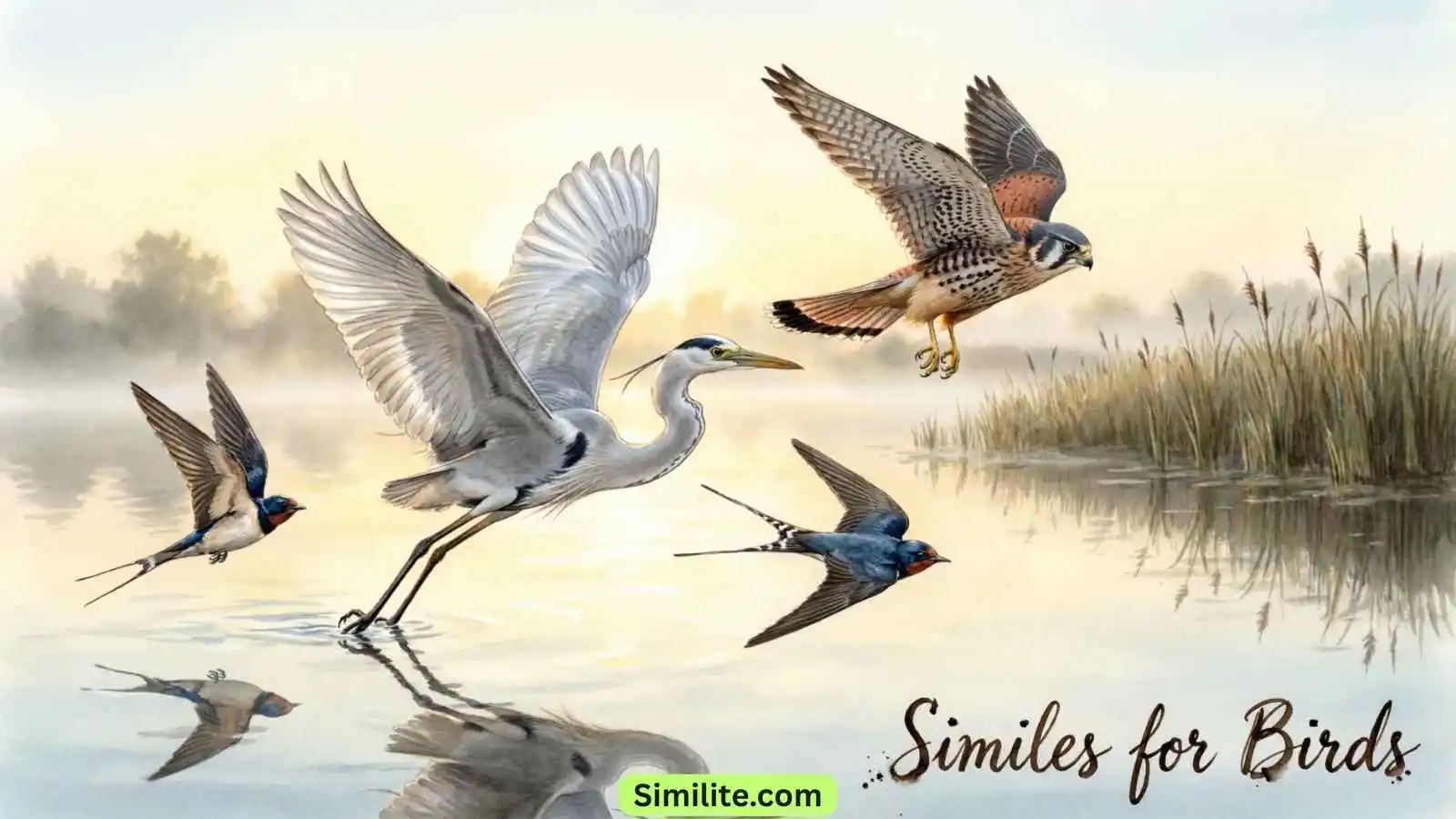 Similes for Birds