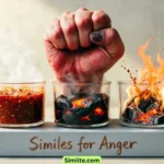 Similes for Anger