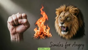 Similes for Angry