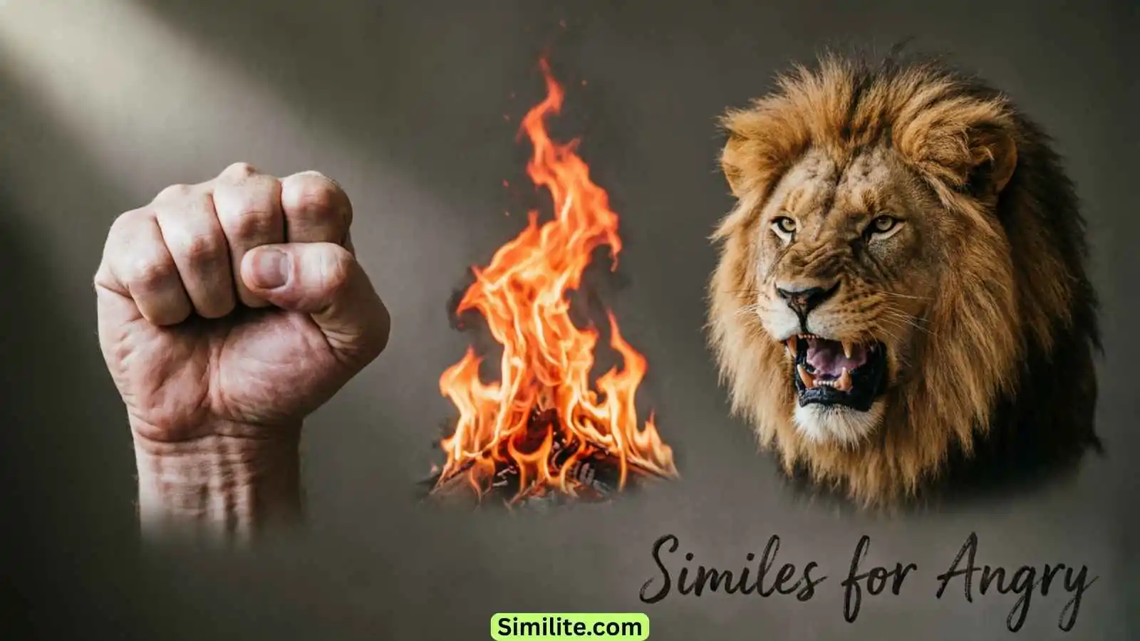 Similes for Angry