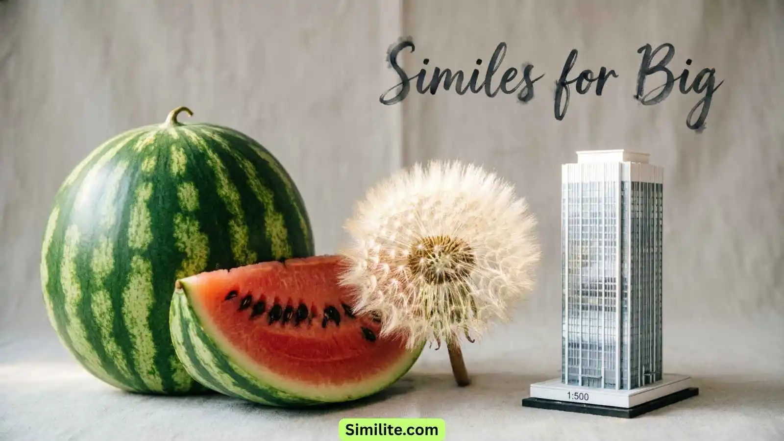 Similes for Big