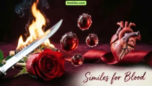 Similes for Blood