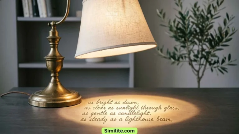 Similes for Light