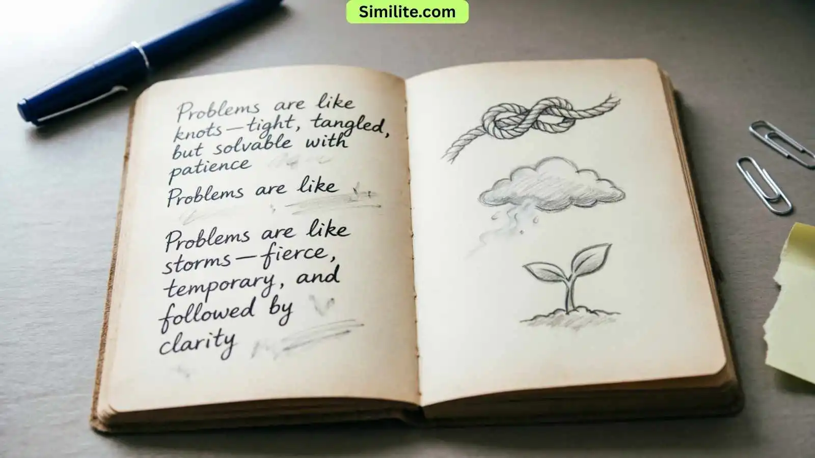 Similes for Problems