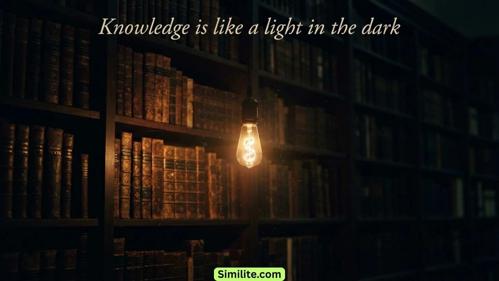 Similes for Knowledge