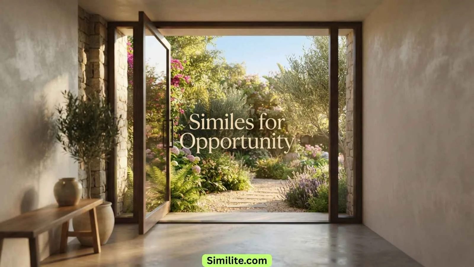 Similes for Opportunity