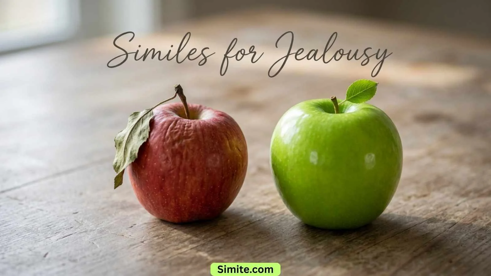 Similes for Jealousy